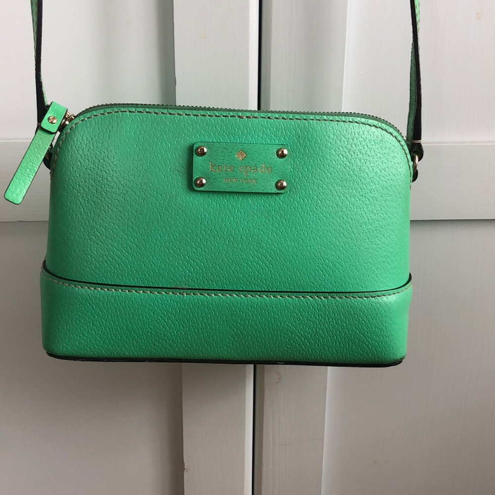 Kate Spade Kelly Green crossbody purse